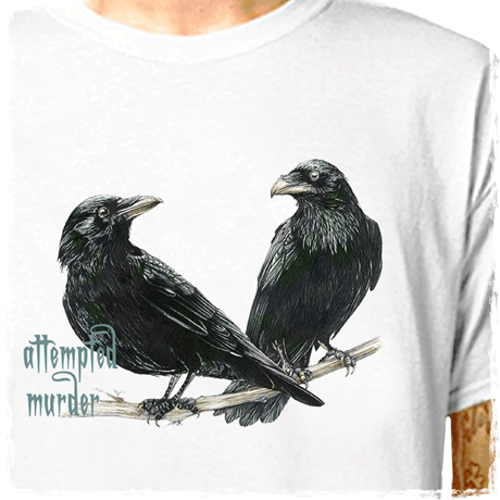 T-Shirt: A Murder Of Crows - LazyCarrot