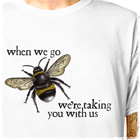 THE BEES - Ecology T-SHIRT / Apiarist Extinction