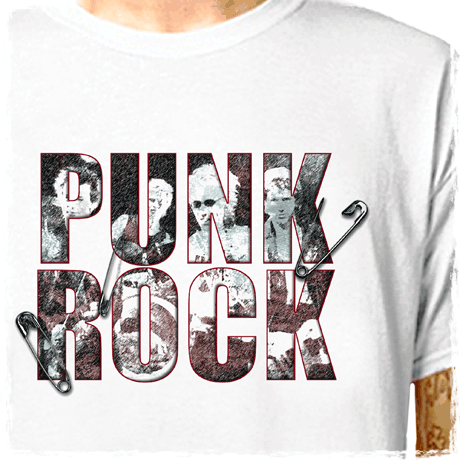 T-Shirt: SEX PISTOLS - PUNK ROCK // LazyCarrot