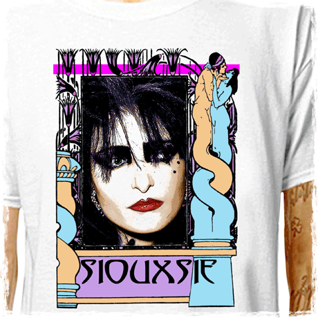 T-Shirt: SIOUXSIE and the BANSHEES - IN THE DREAMHOUSE (souxsie) LazyCarrot