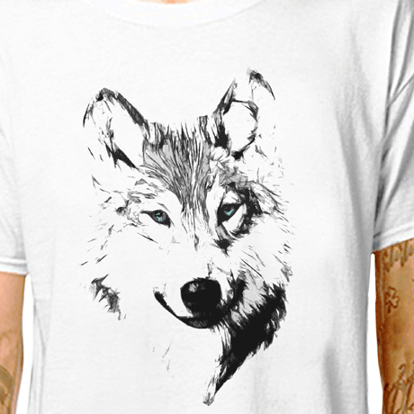 Arctic Wolf - Mens & Womens T-Shirts in 100% Cotton