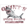 jaws - shark fishing  movie tshirt